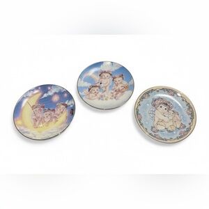 Dreamsicles Angel Plate Set Cute Vintage Nursery Decor Kristin